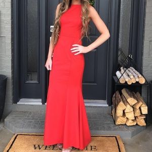 Red Jairo Long Dress